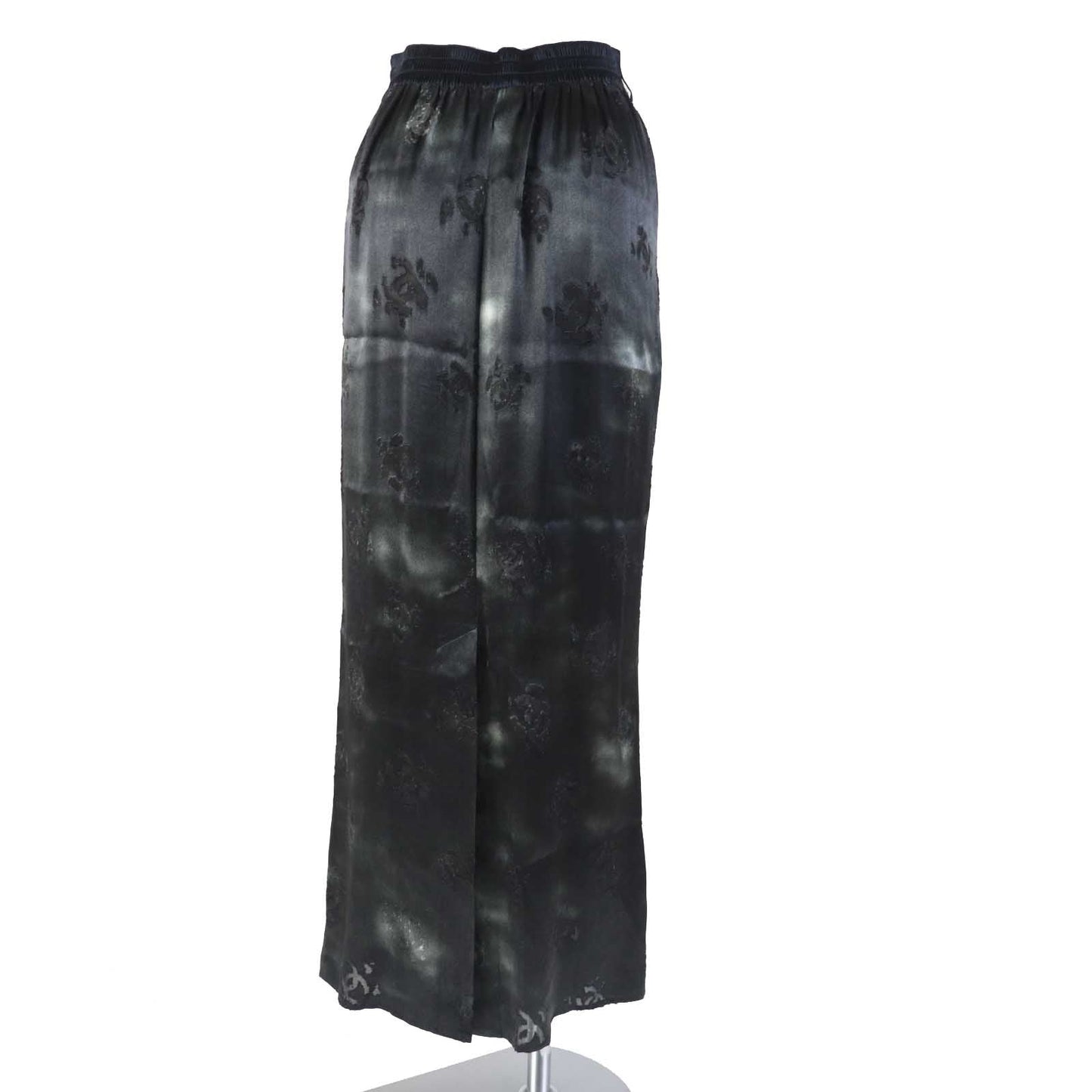 Chanel COCO Mark Long Skirt Black 34 Classic Flap Tote