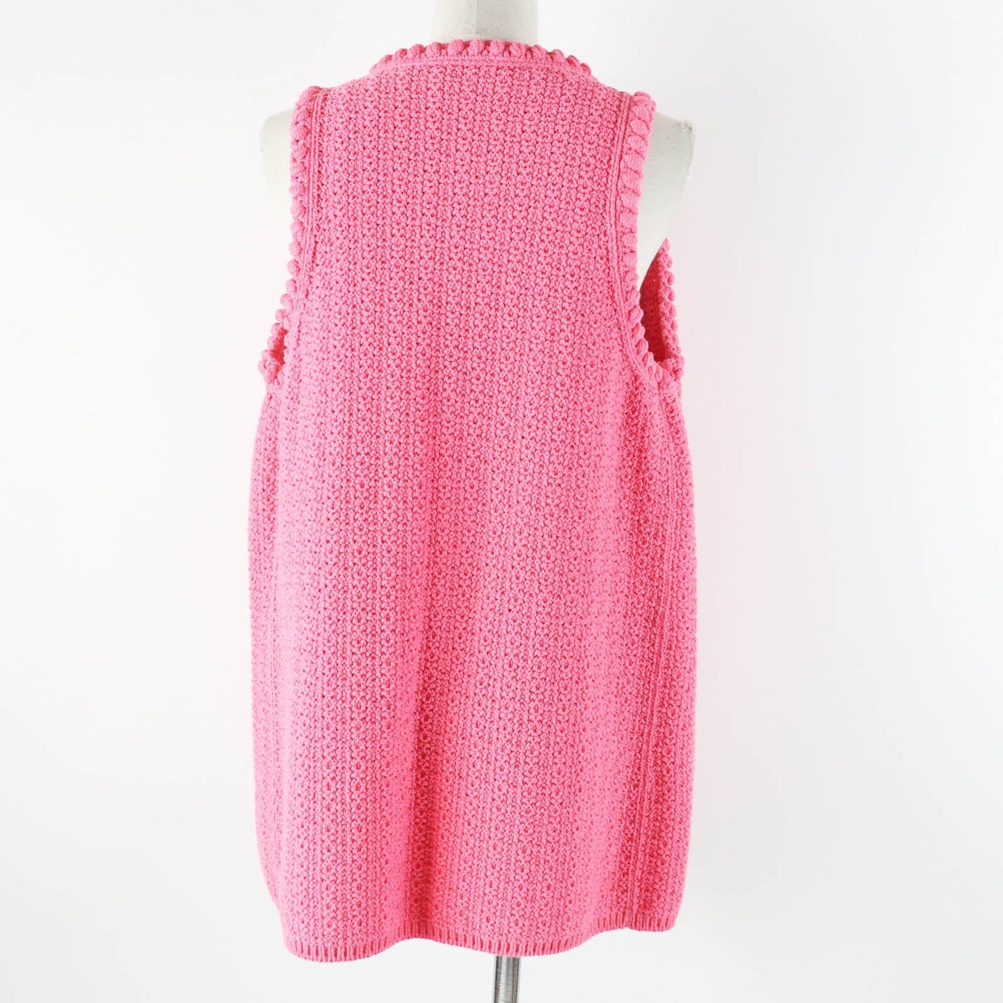 Chanel Cotton Polyamide Long Gilet 34 Classic Flap Tote