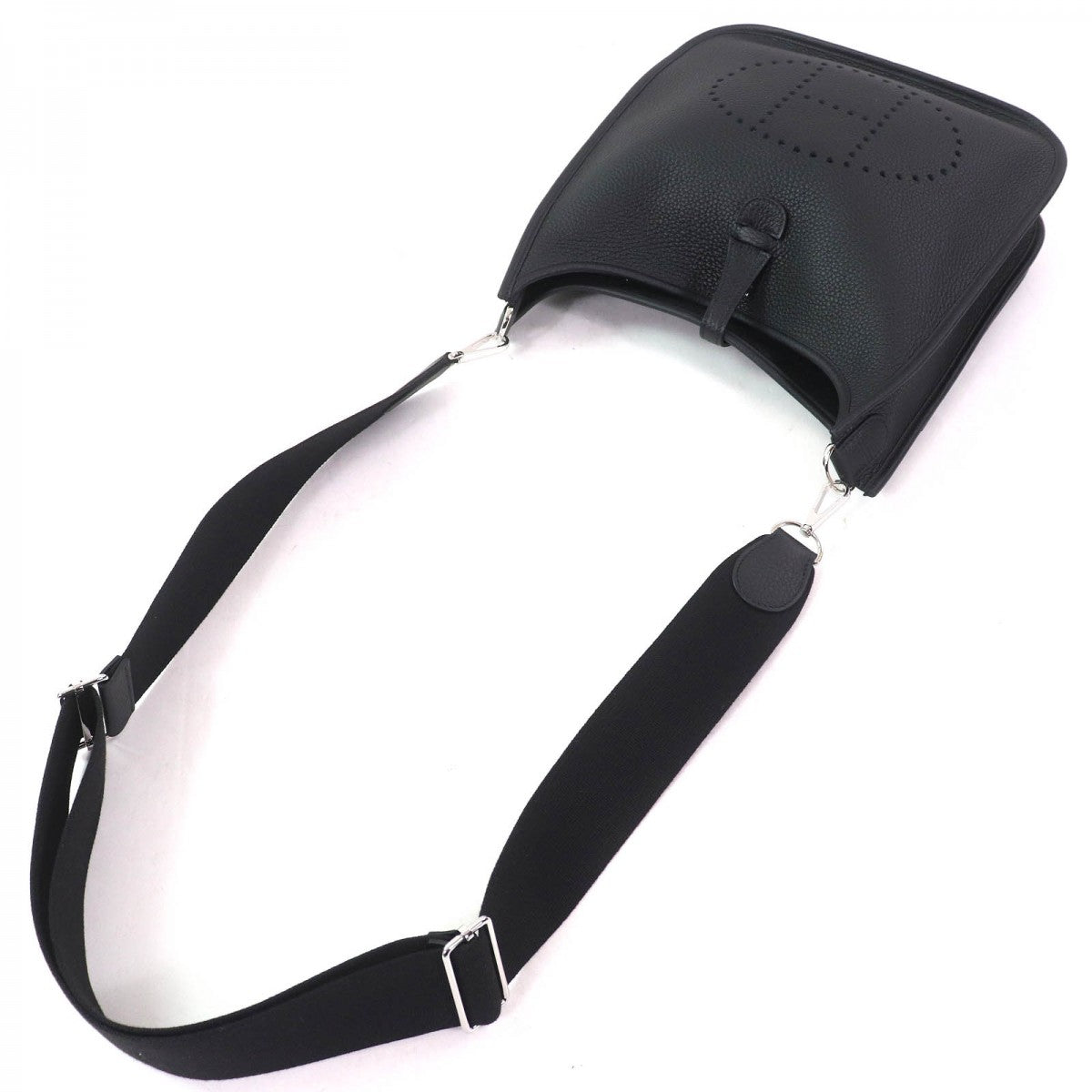 HERMES Shoulder Bag Main FTaurillon Clemence black Evelyn 3PM 29 Women