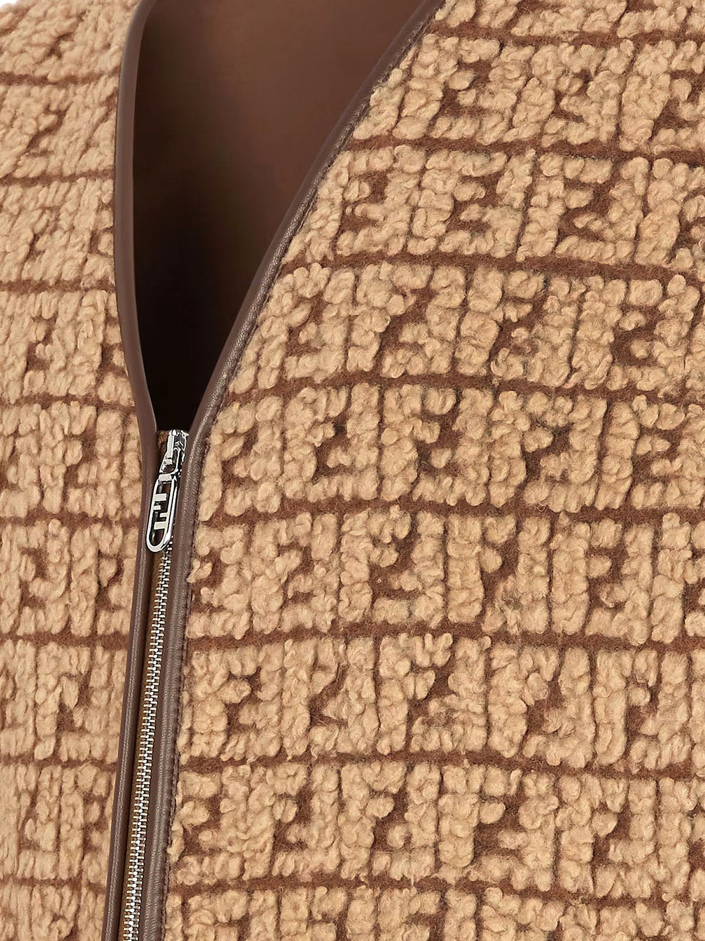 Fendi Man Fendi Man Beige Vests