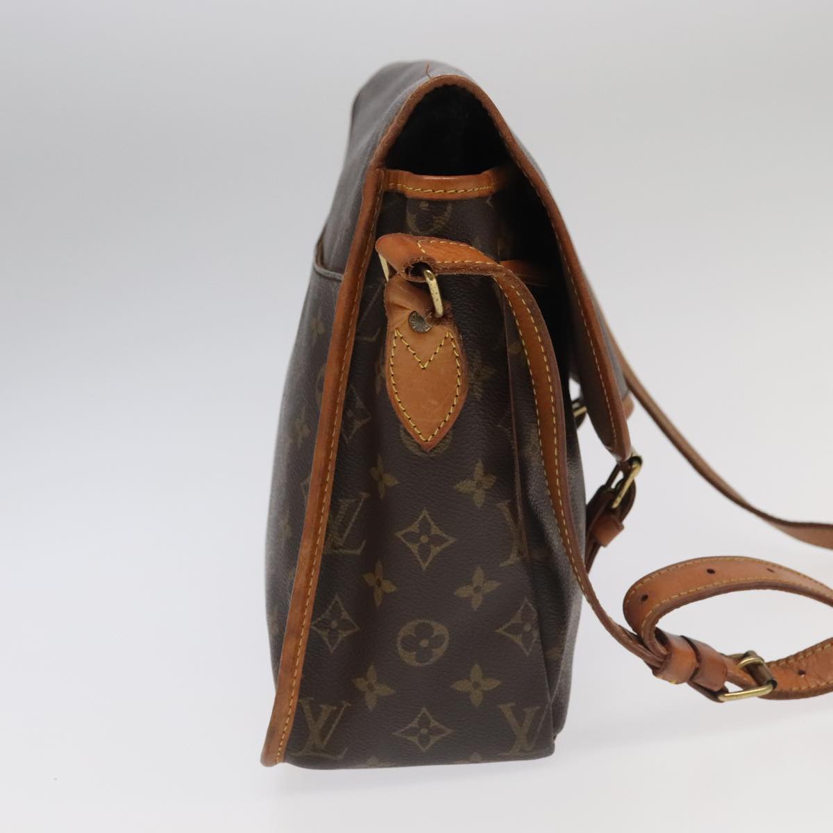 Louis Vuitton Gibecière Canvas Shoulder Bag