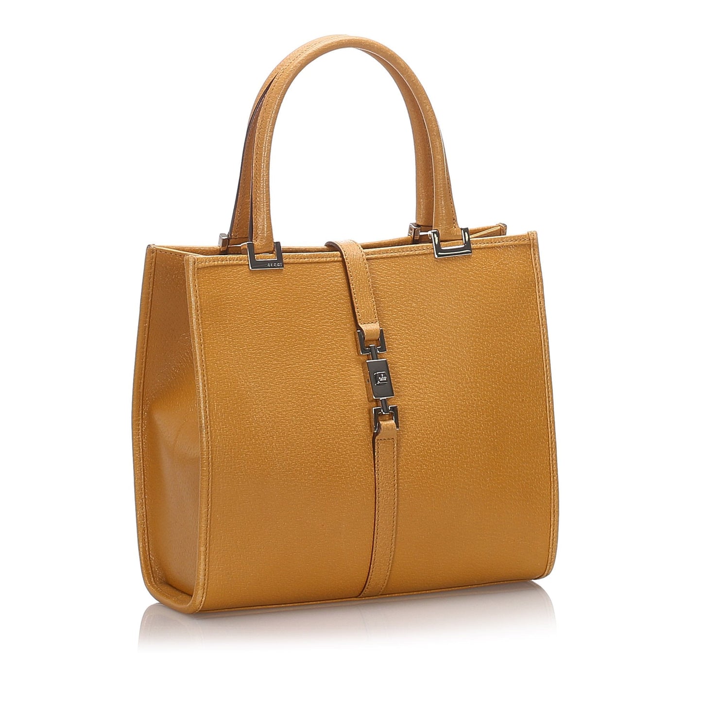 Gucci Jackie Brown Leather Tote