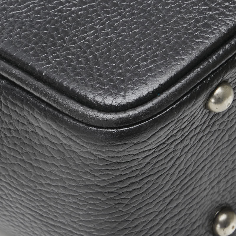 Burberry Nova Check Leather Tote Bag