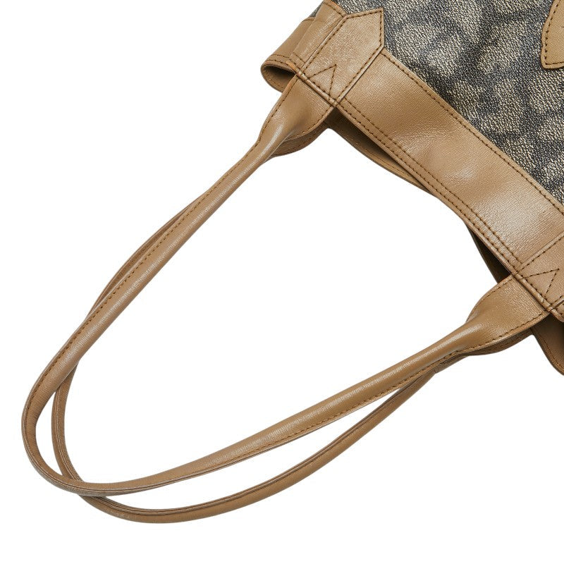 Saint Laurent YSL Logo PVC Leather Tote Bag