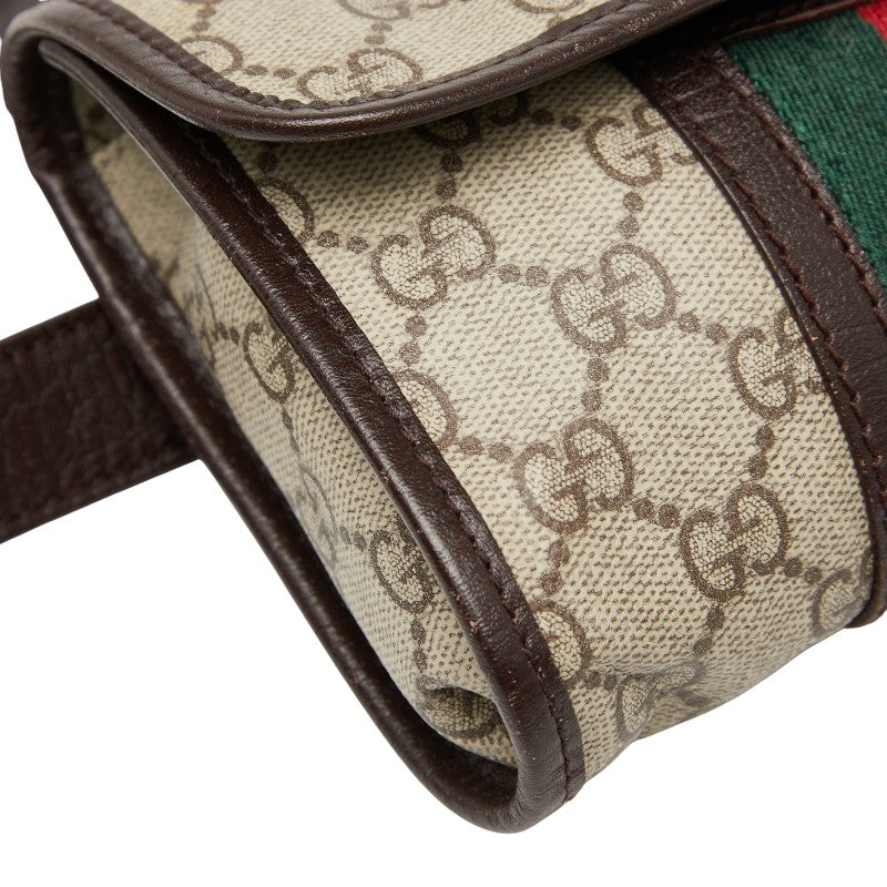 Gucci GG Supreme PVC Waist Bag