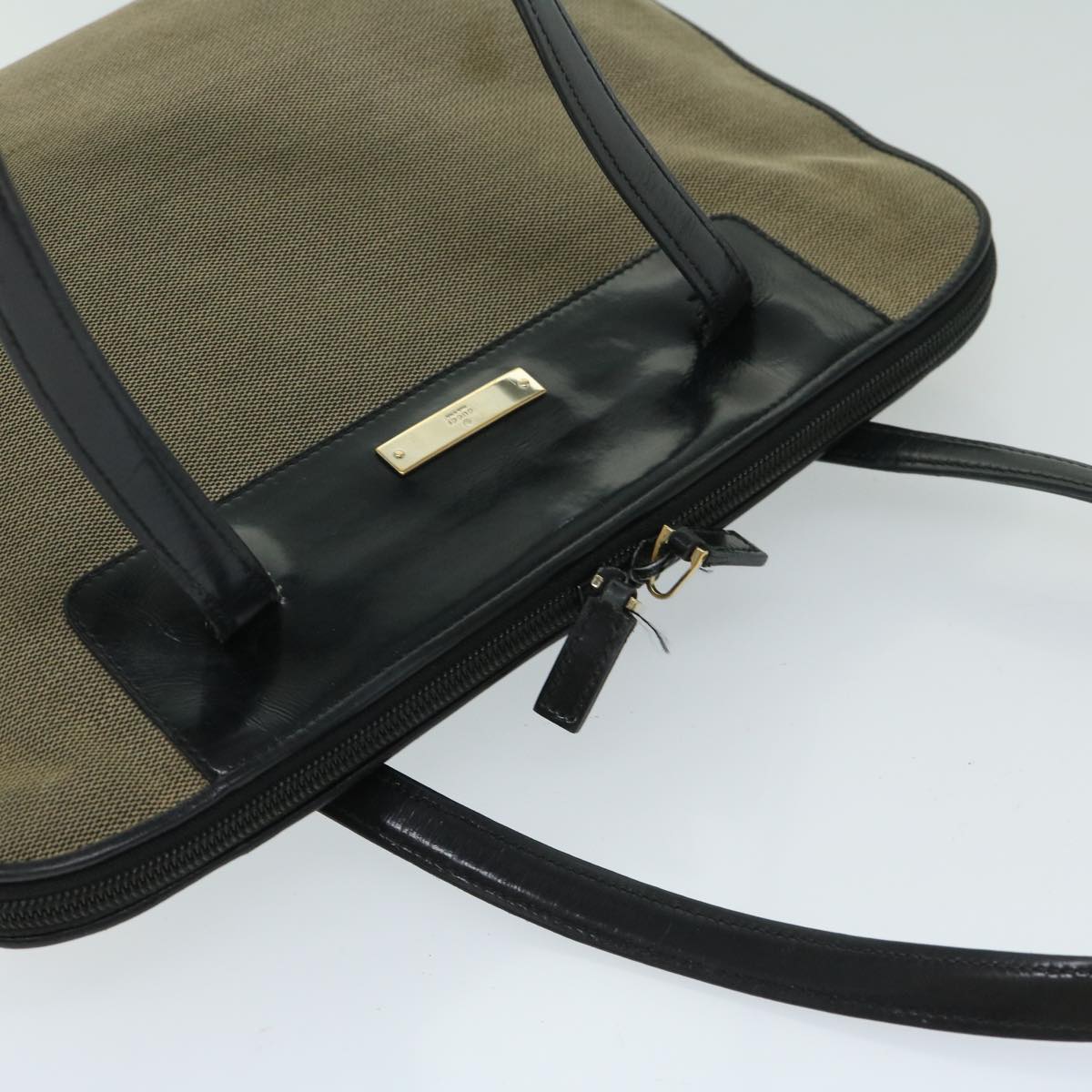 Gucci Canvas Shoulder Bag