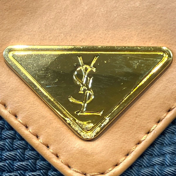 Saint Laurent Cassandra PVC Leather Boston Bag