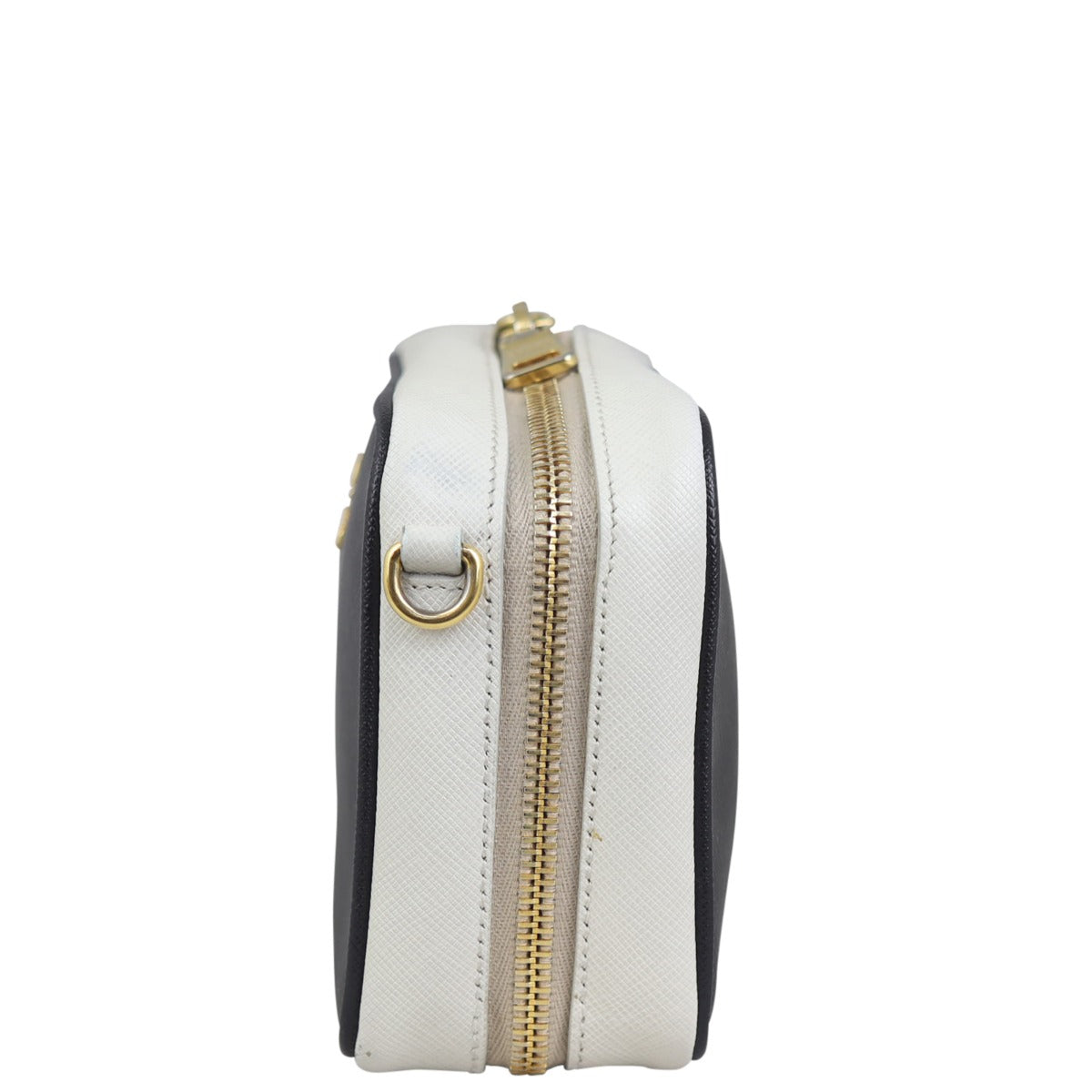 Prada Saffiano Camera Crossbody Chain Bag
