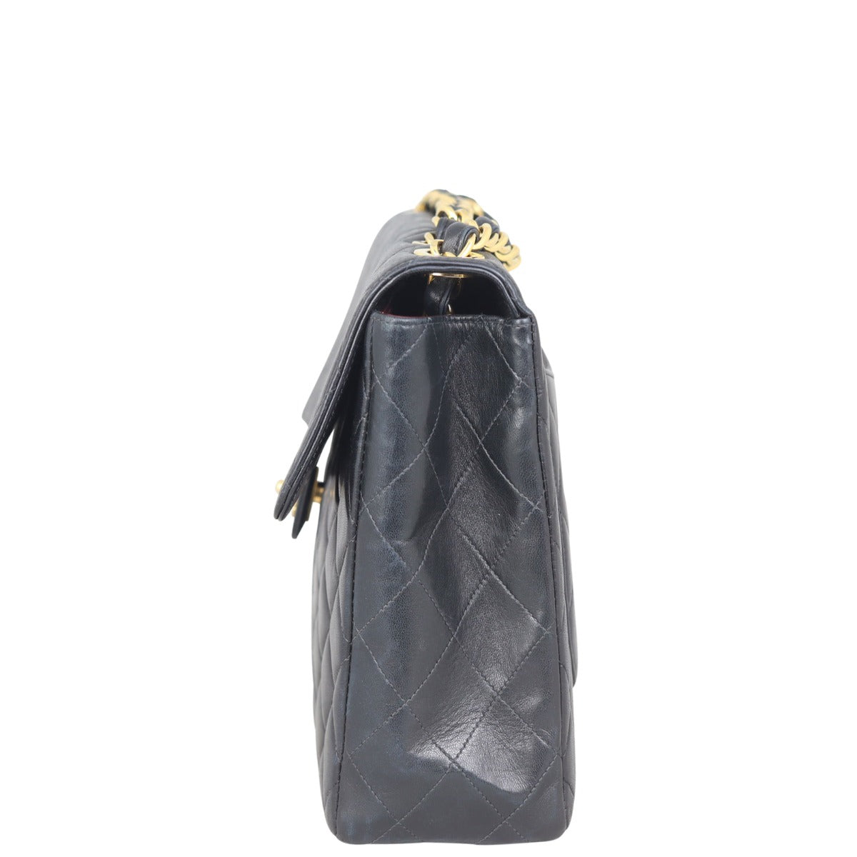 Chanel Classic Single Flap Jumbo | Black Quilted Lambskin