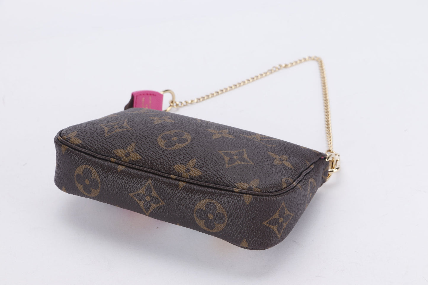 LOUIS VUITTON MINI POCHETTE ACCESSORIES ( ) MONOGRAM CANVAS, WITH DUST COVER & BOX Clutch