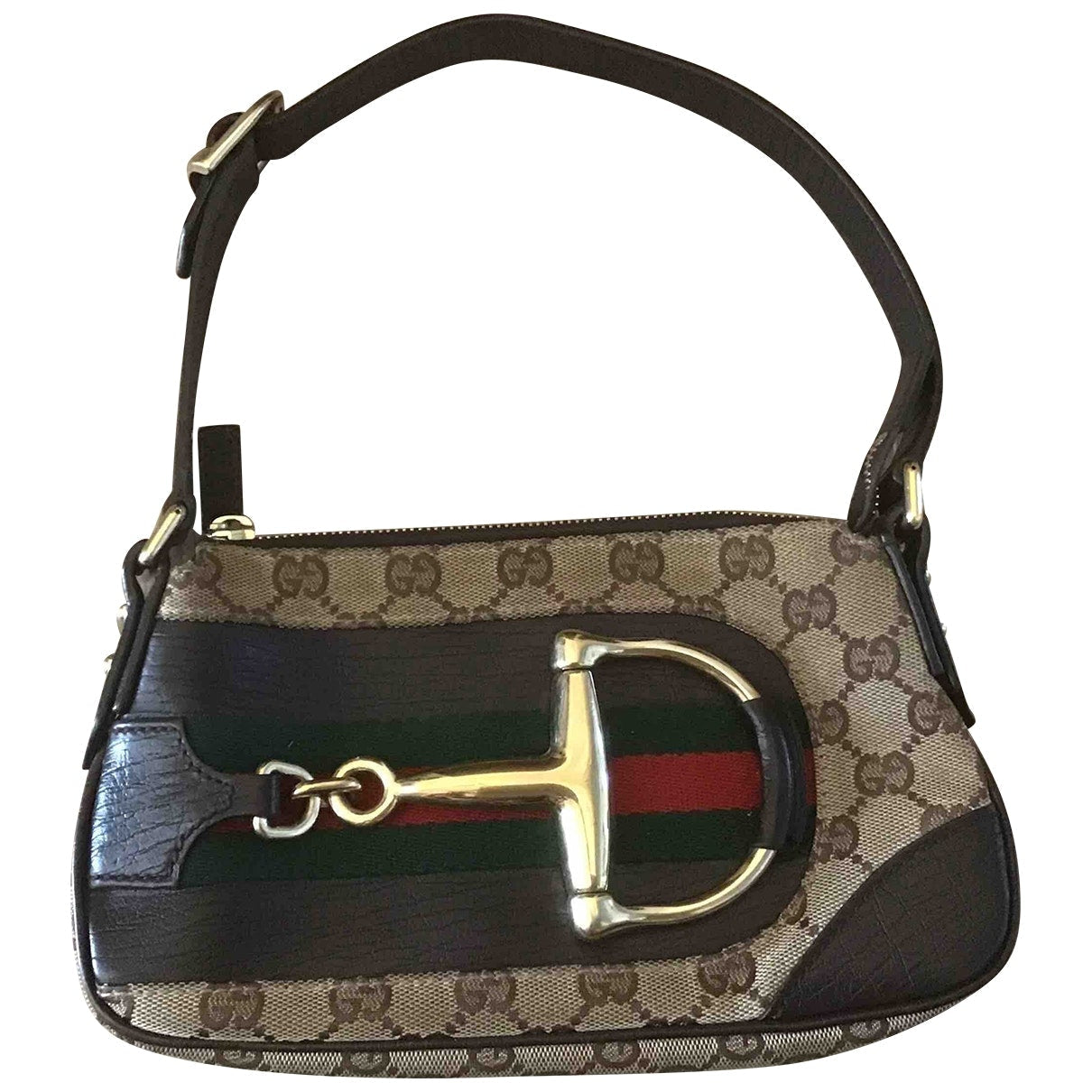 Gucci cloth clutch bag