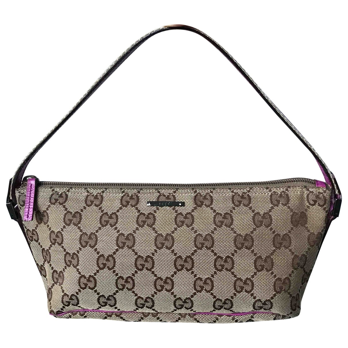 Gucci beige cloth handbag
