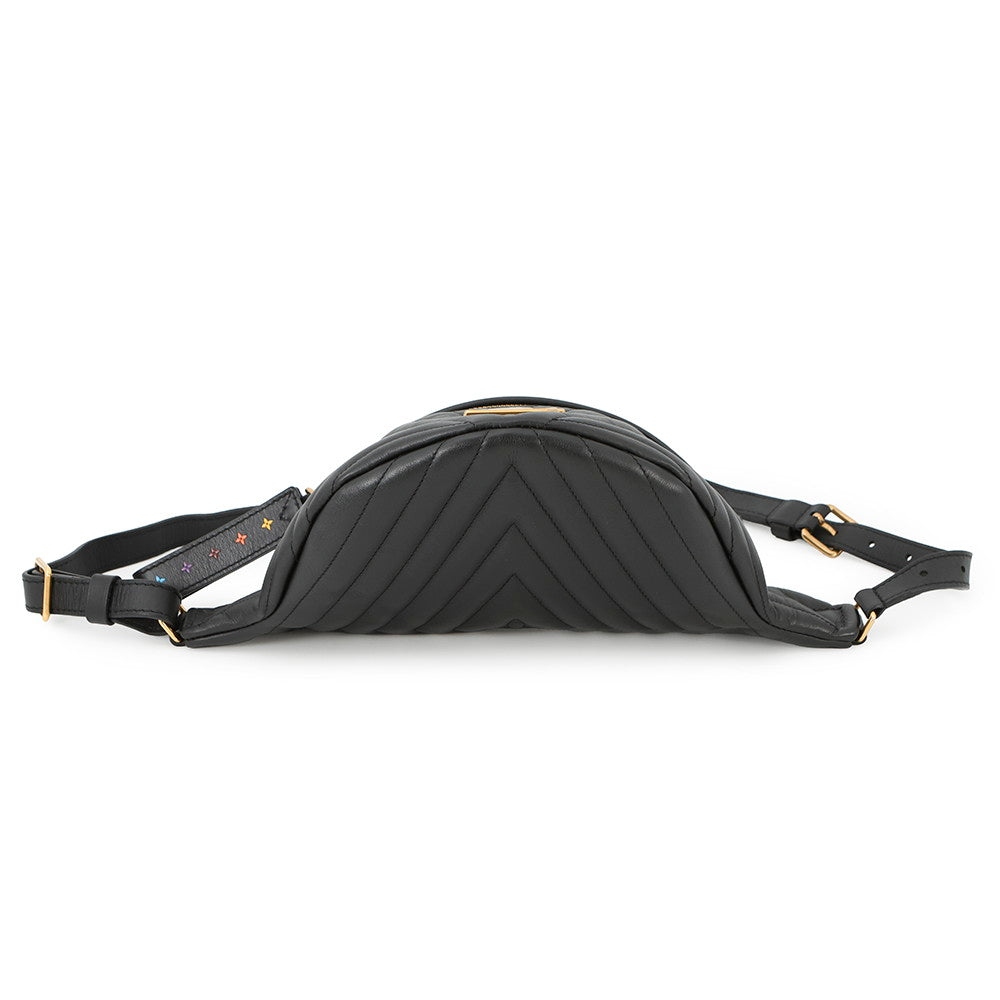 LOUIS VUITTON New Wave Bumbag NoirM53750 Calf Leather