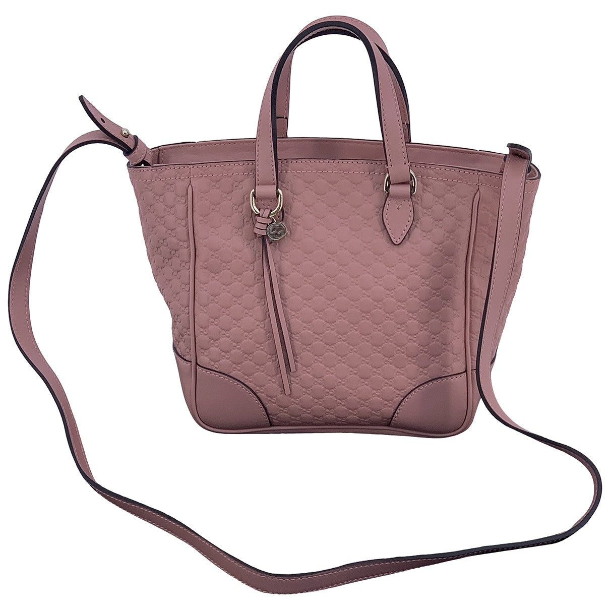 Gucci pink leather handbag