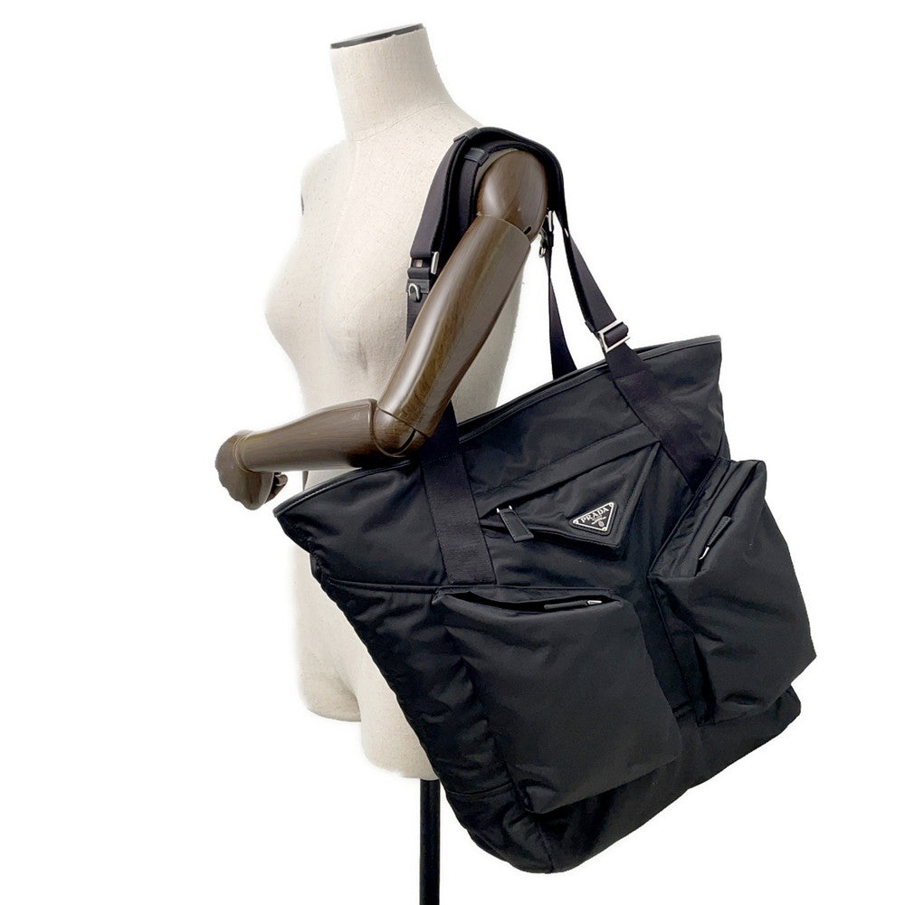 PRADA Tote Bag Black2VG120 Nylon