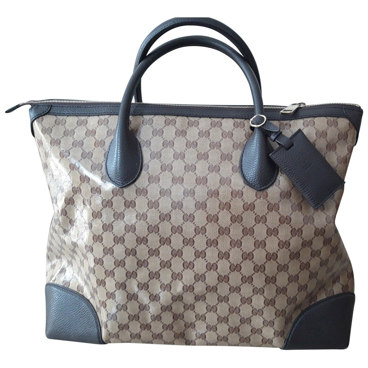 Gucci beige cloth handbag