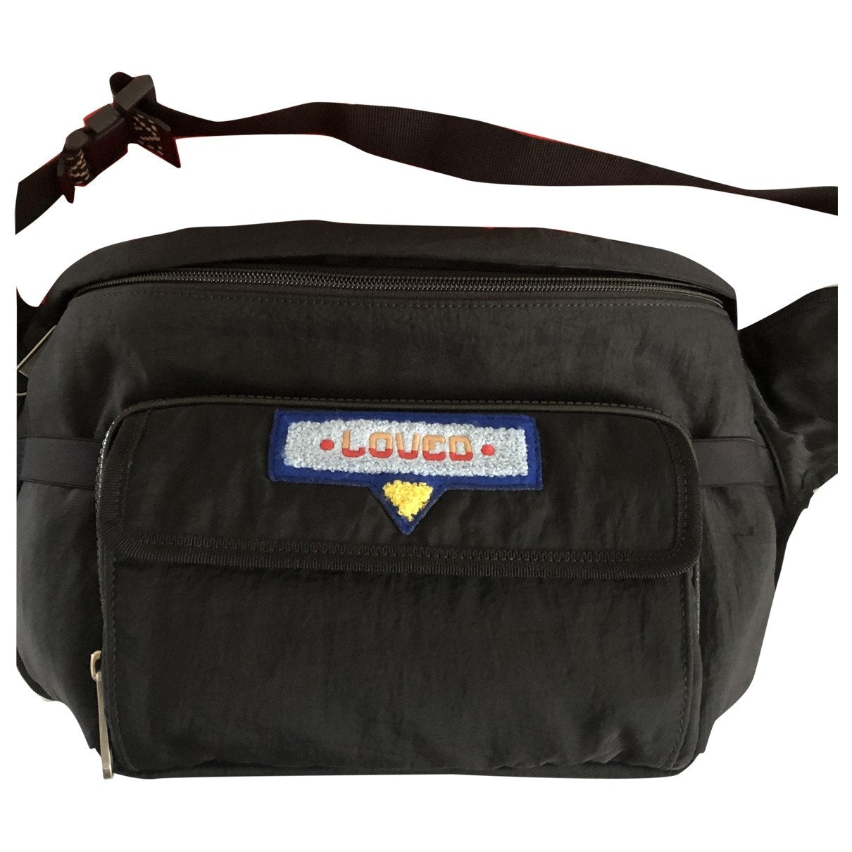 Gucci black cloth bag