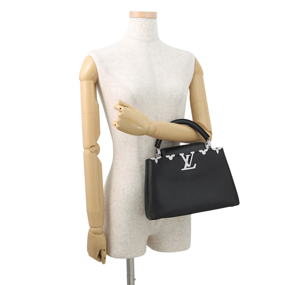 LOUIS VUITTON Parnassea Capucines Swarovski BlackM51783 Smooth Calf Leather Swarovski Size BB