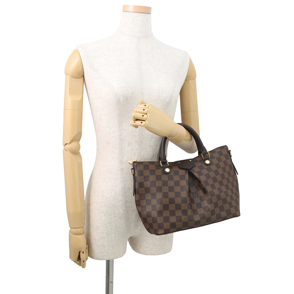 LOUIS VUITTON Siena RedN41545 Damier Ebene Canvas Size PM