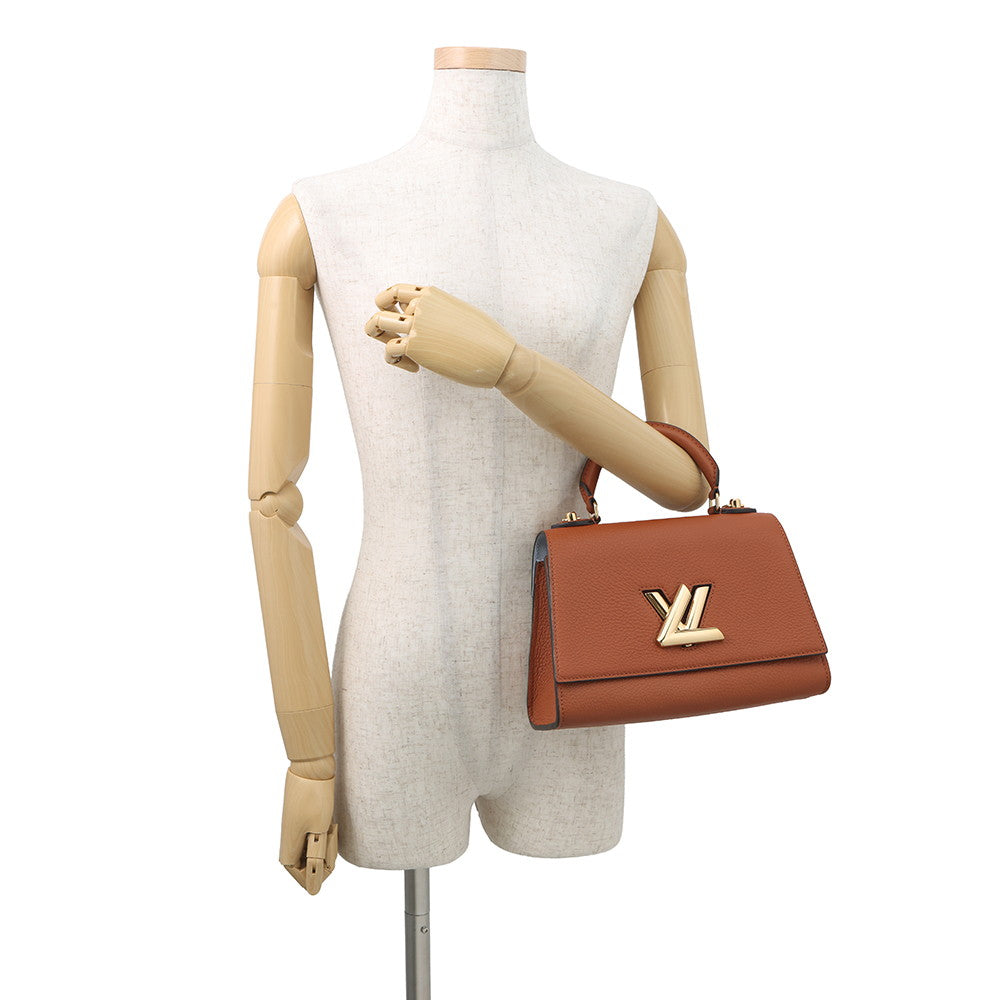 LOUIS VUITTON Twist one handle caramelM57897 Taurillon Leather Size PM