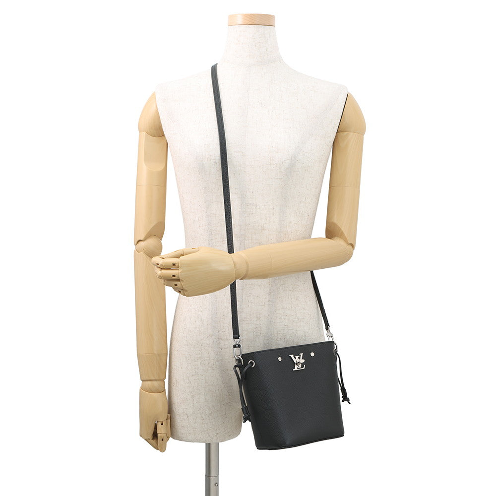 LOUIS VUITTON Nano Rock Me Bucket NoirM68709 Calf Leather Size Nano