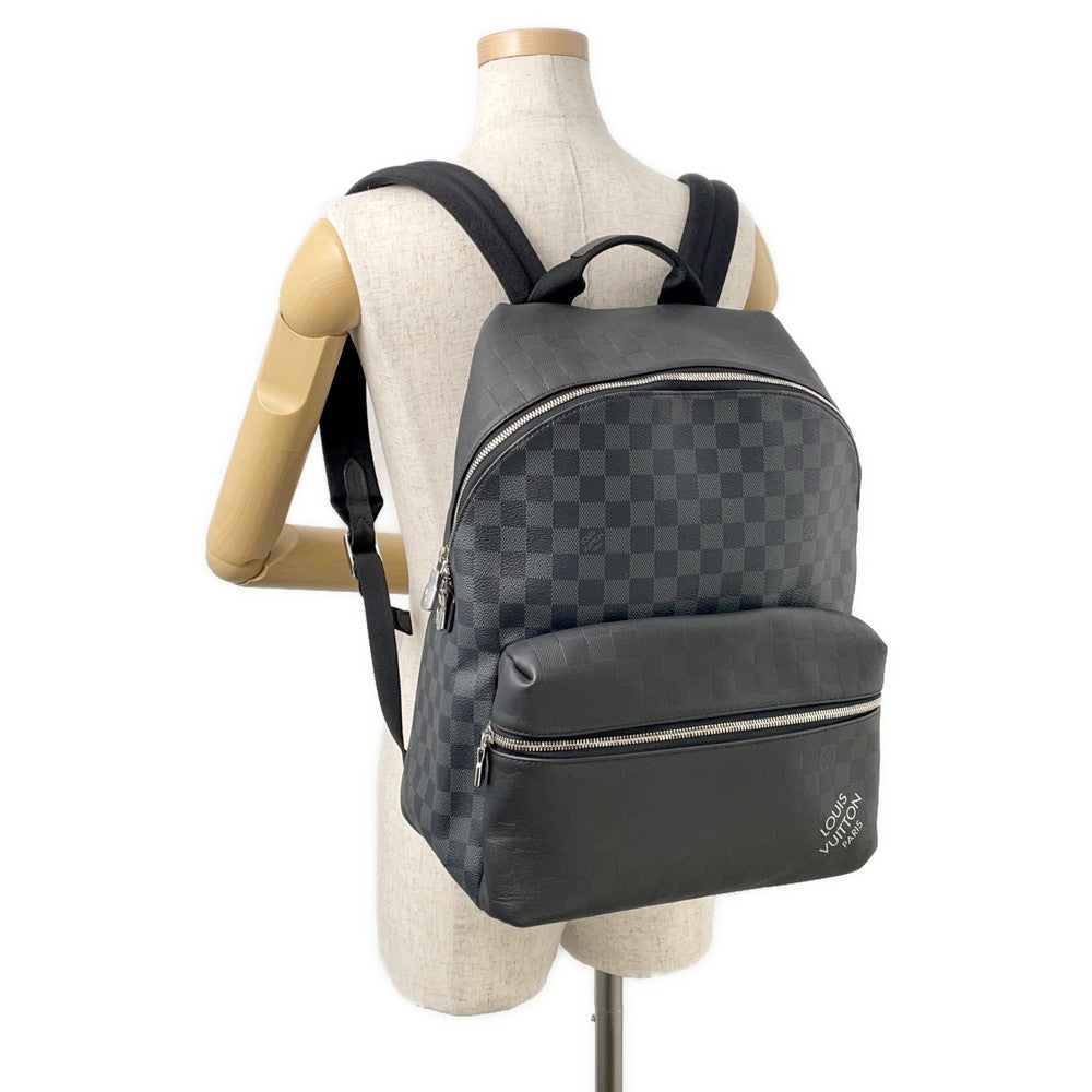 LOUIS VUITTON Discovery Backpack NoirN40436 Damier Squared Size PM