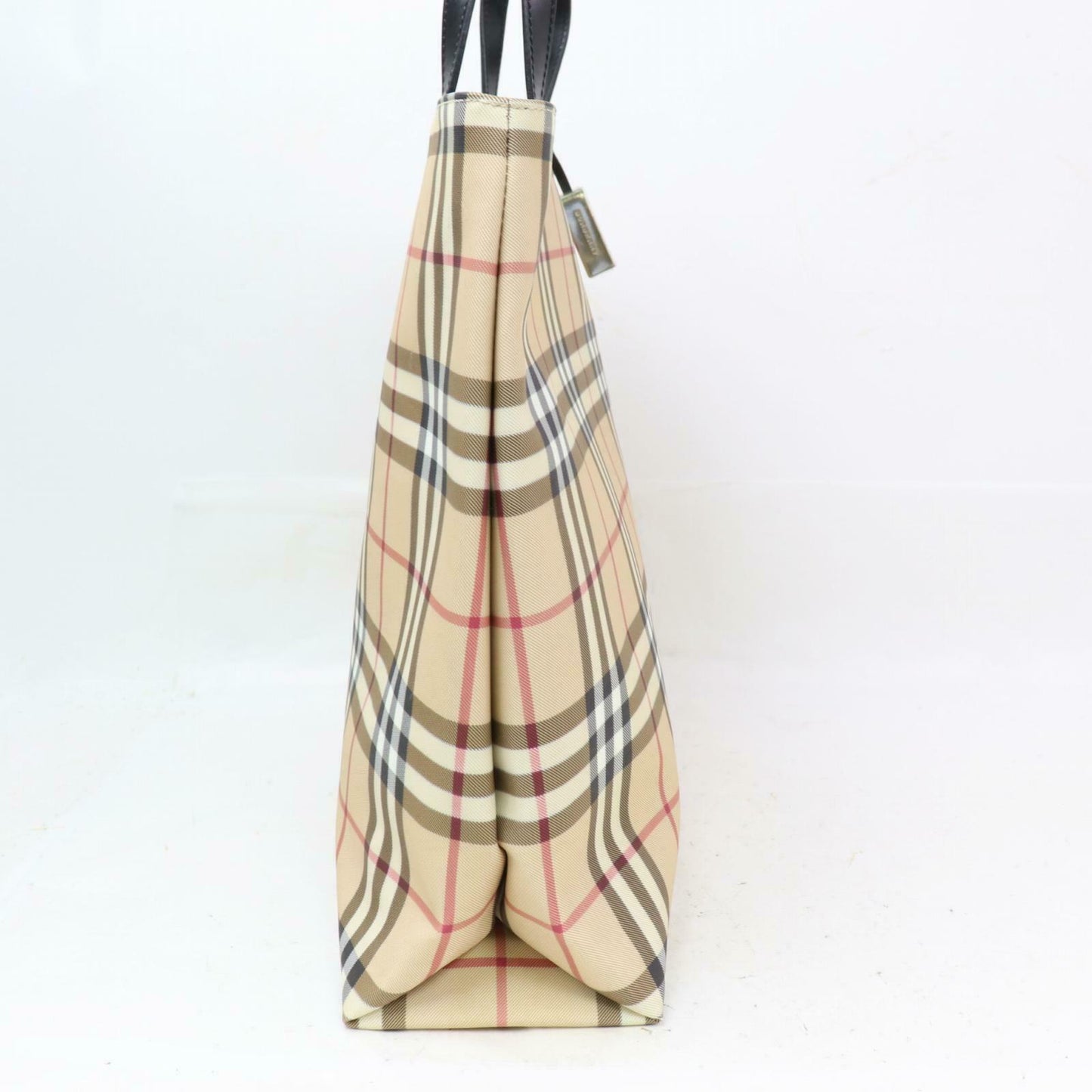 Burberry Tote Bag Cream PVC (SHC1-14444)