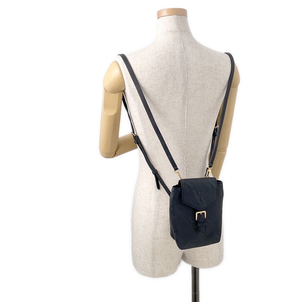 LOUIS VUITTON Tiny Backpack NoirM80596 Monogram Empreinte Leather