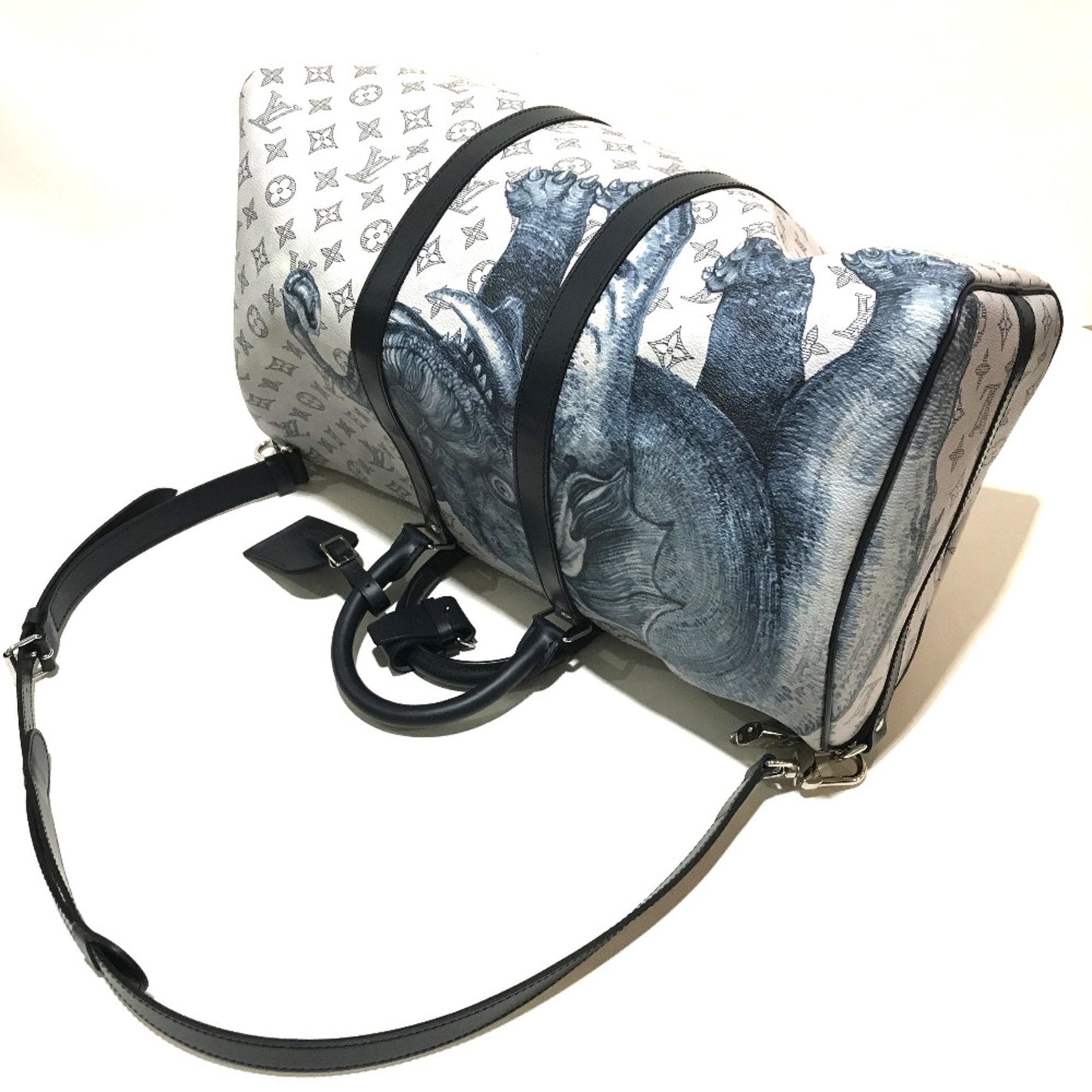 LOUIS VUITTON Keepall Bandouliere 45 Travel Handbag