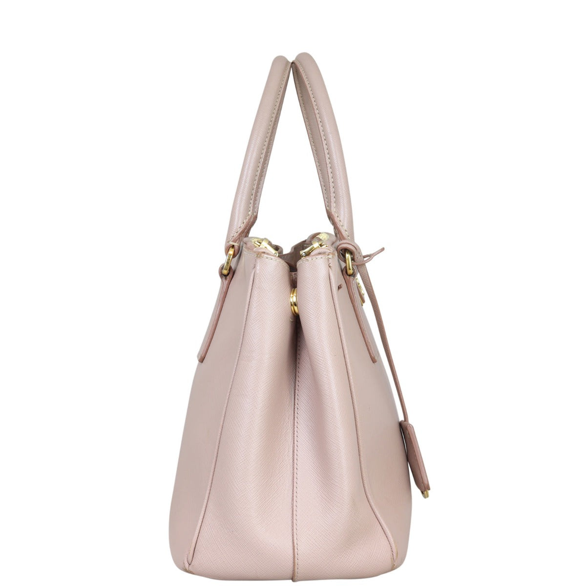 Prada Saffiano Lux Galleria Double Zip Tote Small