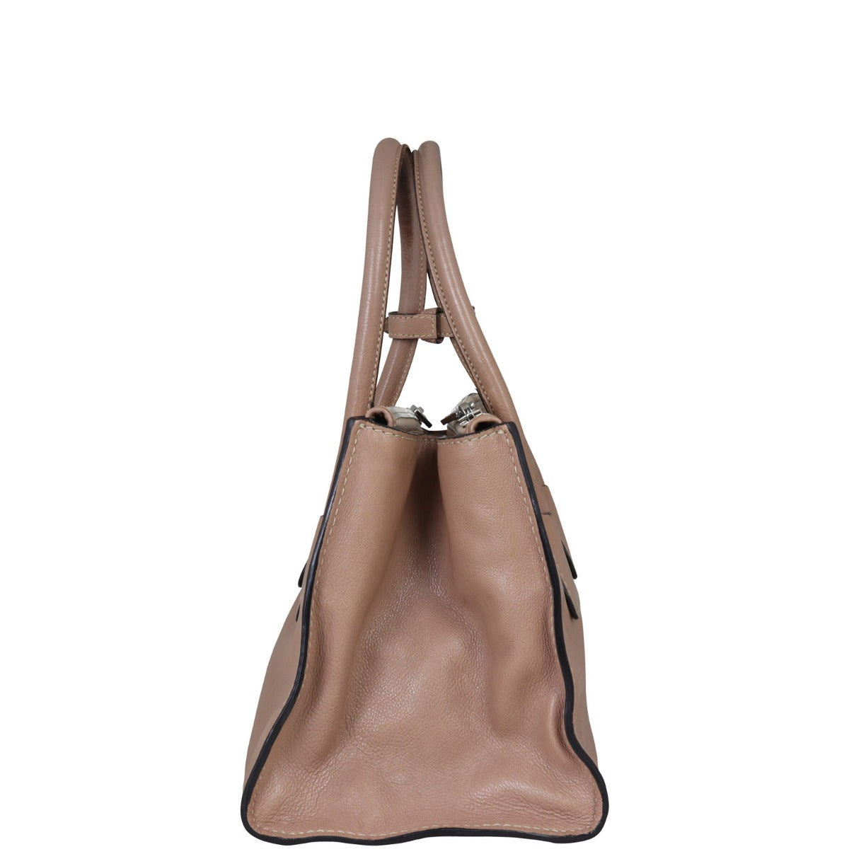Prada Twin Pocket Glace Calfskin Tote Small