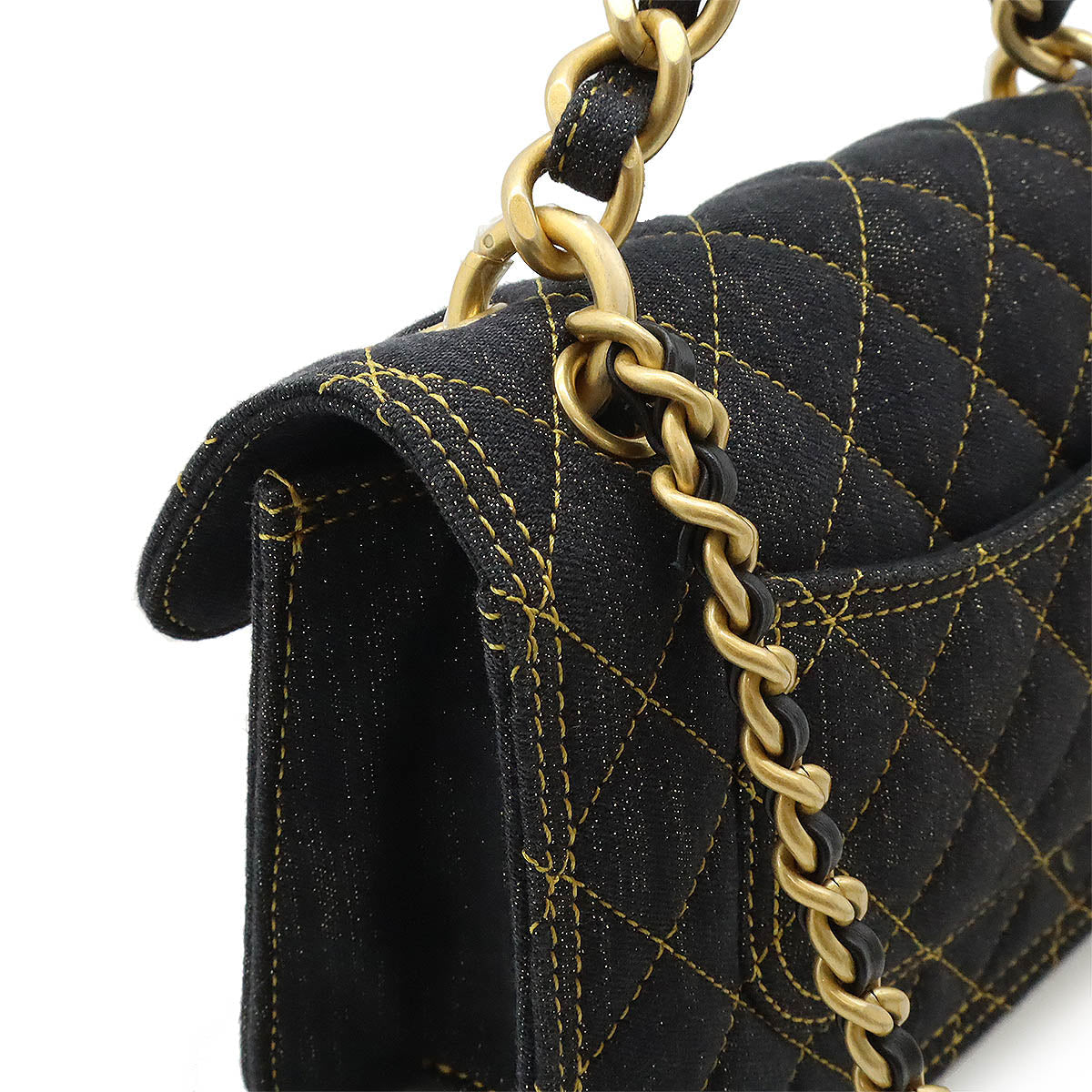 Chanel Matelasse Coco Mark 2way Shoulder Bag Classic Flap