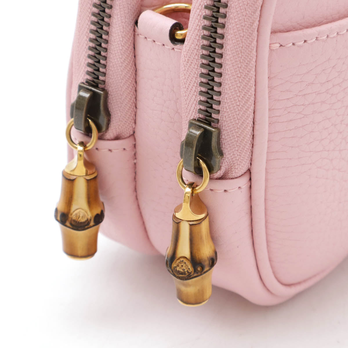 Gucci Leather Bamboo GG Marmont Super Mini Bag 2way Bag 772778