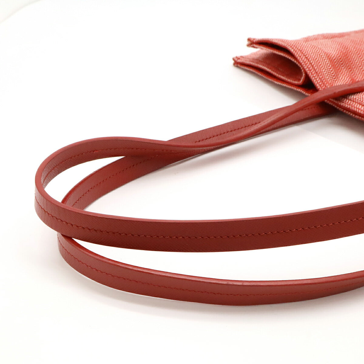 Prada TESSUTO STUOIA Canvas Leather 2way Bag
