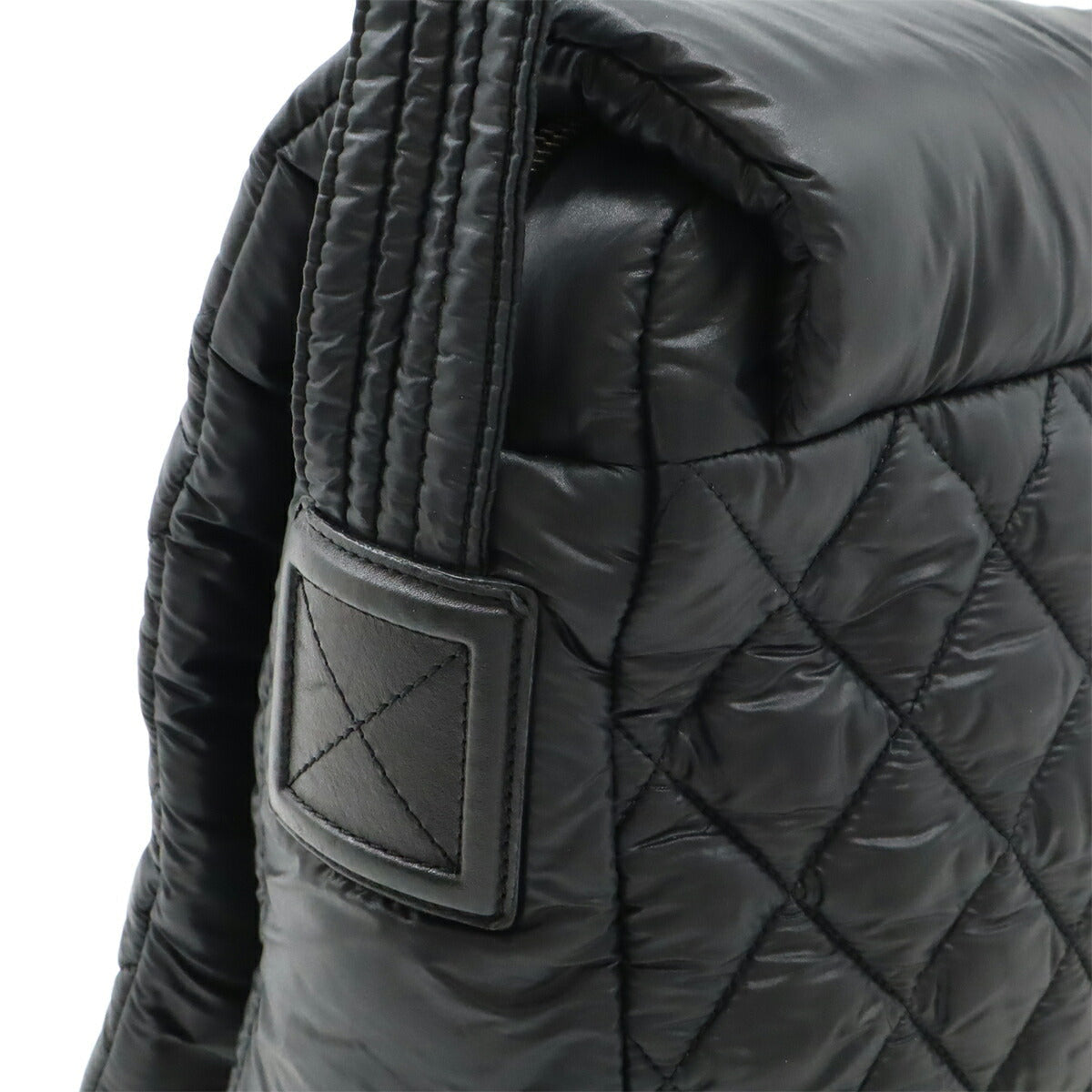 Chanel Coco Cocoon Nylon Leather Shoulder Bag