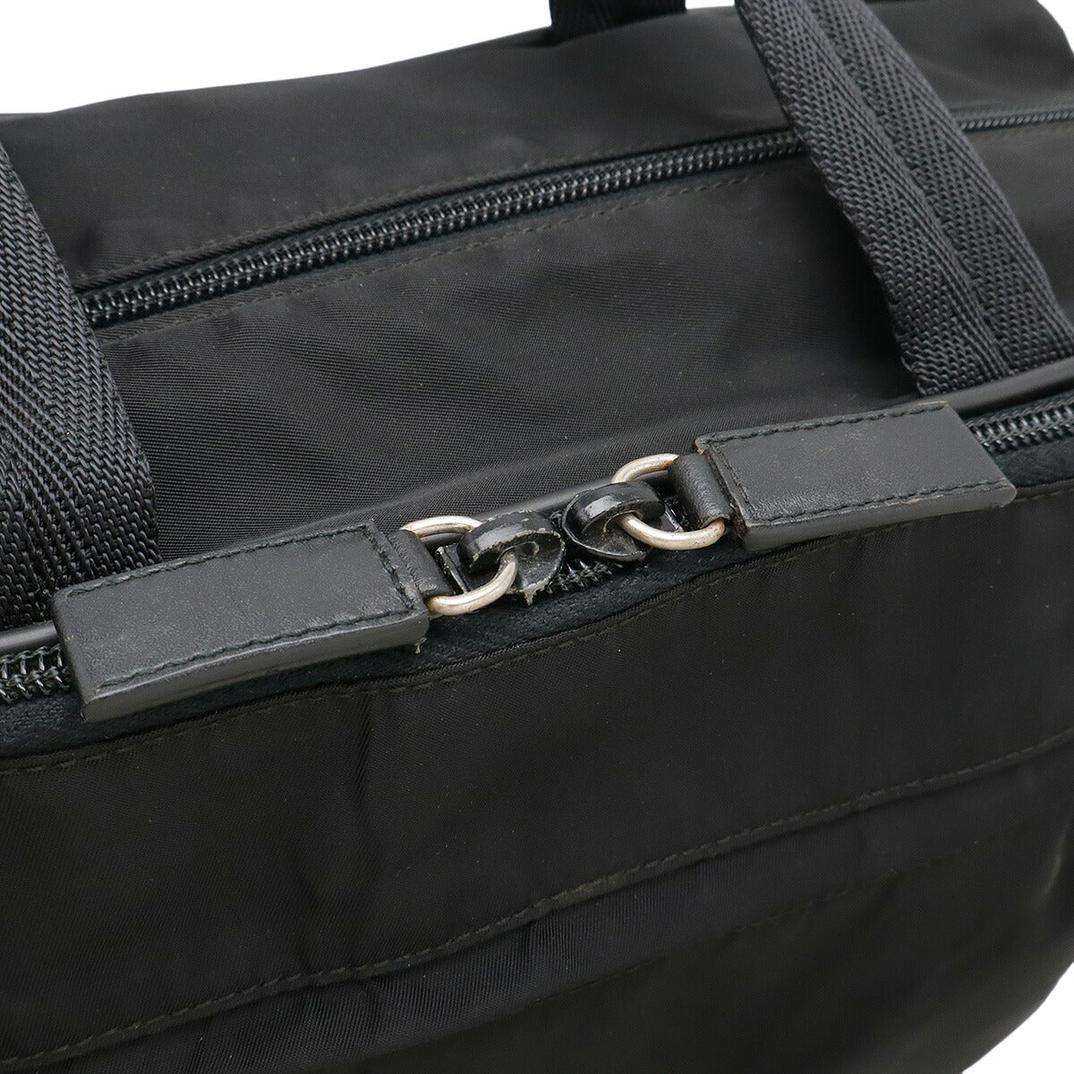 Prada Nylon Leather 2way Briefcase