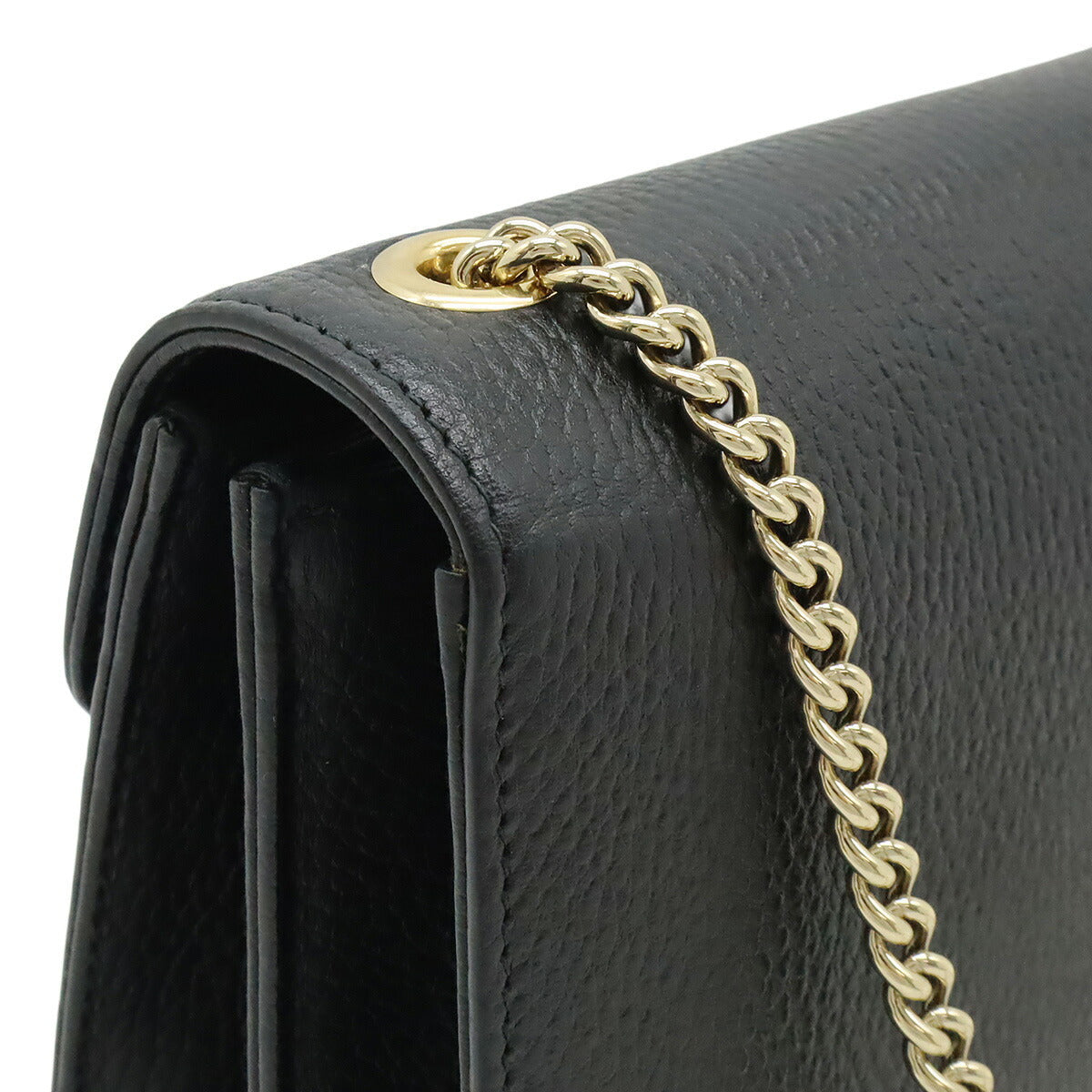 Gucci Interlocking G Leather Shoulder Bag