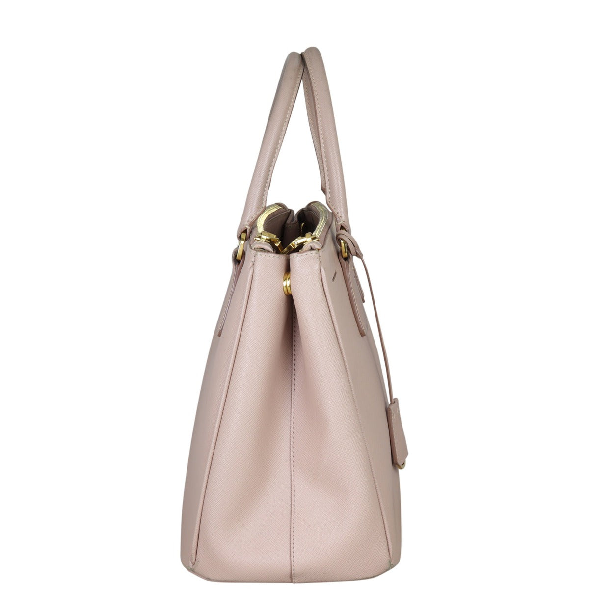 Prada Saffiano Lux Galleria Double Zip Tote Medium