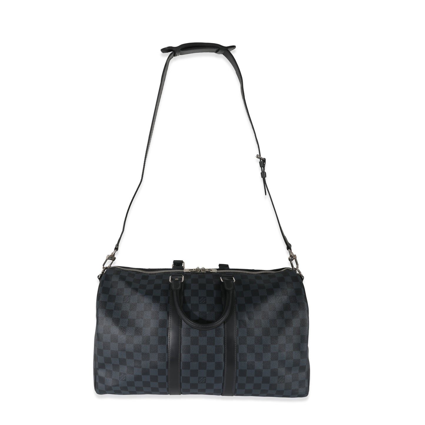Louis Vuitton Damier Cobalt Canvas Keepall Bandouliere 45