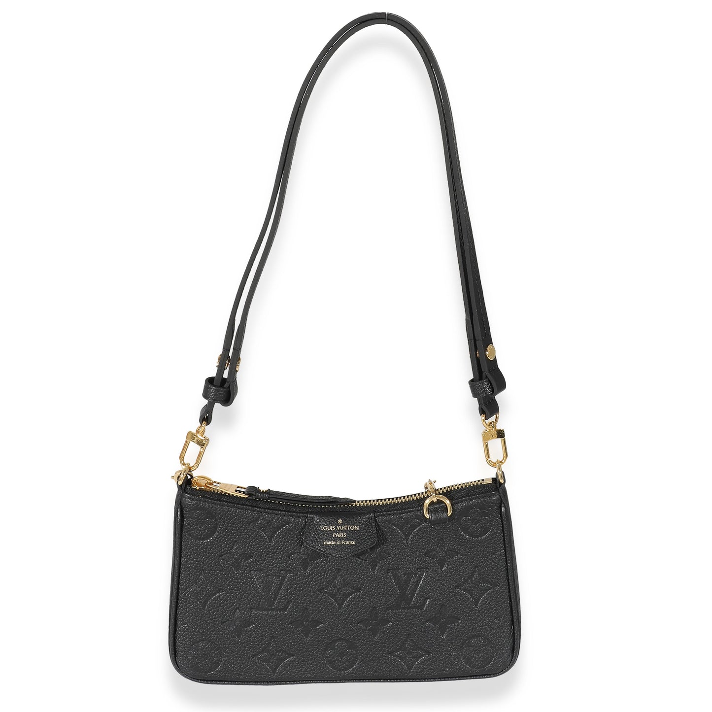 Louis Vuitton Black Empreinte Easy Pouch On Strap
