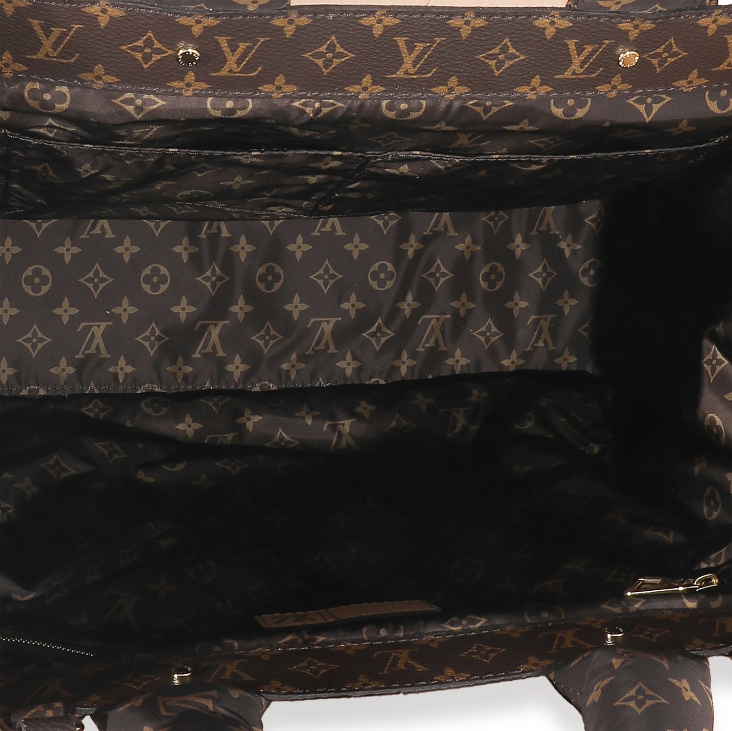 Louis Vuitton Beige Econyl Nylon Monogram Pillow Giant Onthego GM