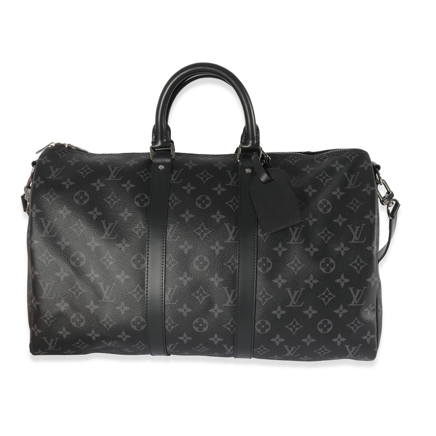 Louis Vuitton Monogram Eclipse Canvas Keepall Bandoulière 45