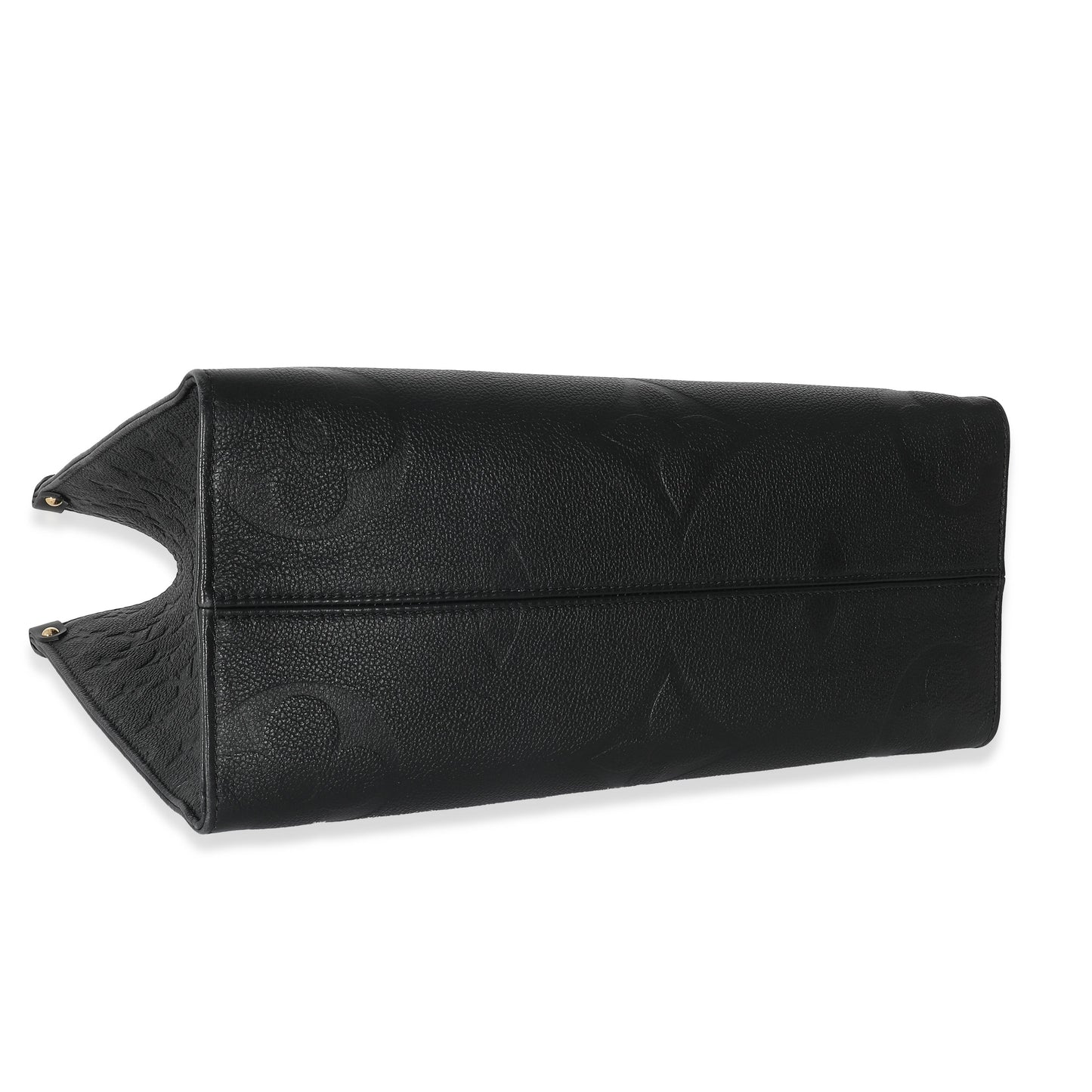 Louis Vuitton Black Monogram Empreinte Giant Onthego MM