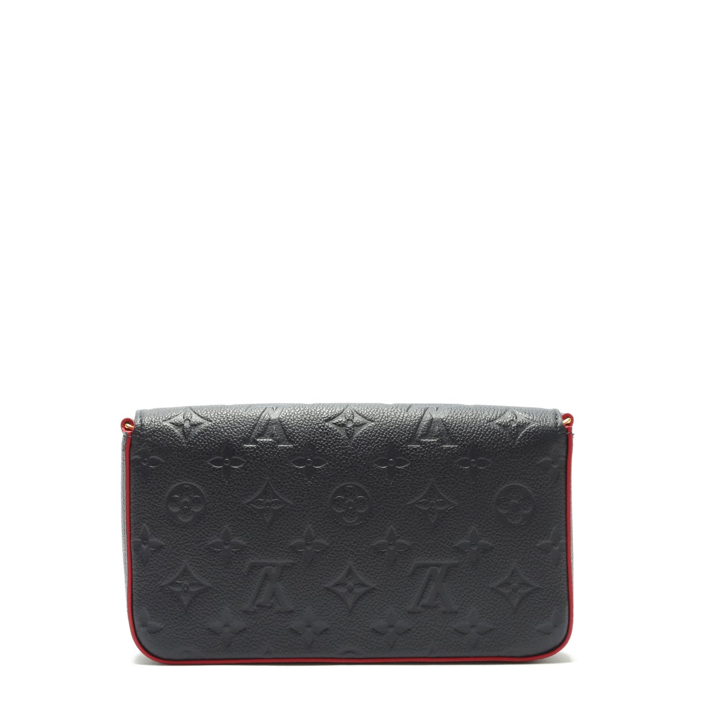 LOUIS VUITTON Felicie Pochette Navy Empreinte (3pc)
