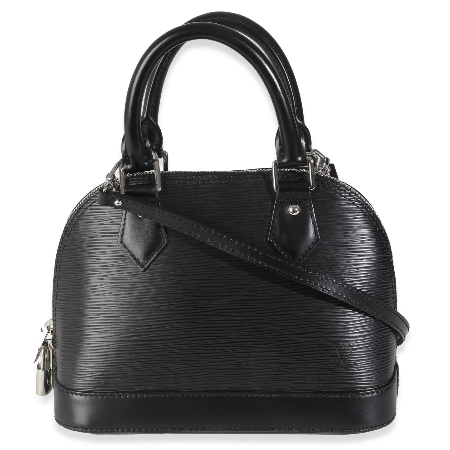 Louis Vuitton Black Epi Alma BB