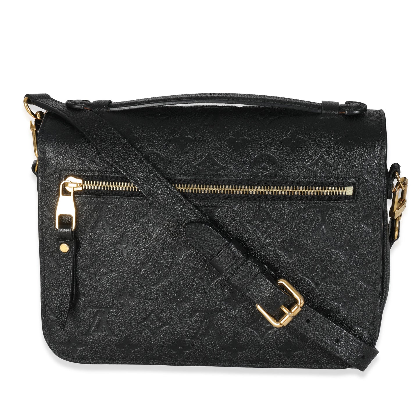 Louis Vuitton Black Monogram Empreinte Pochette Metis
