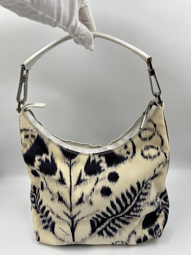 Gucci Leather Canvas Shoulder Bag Style 3