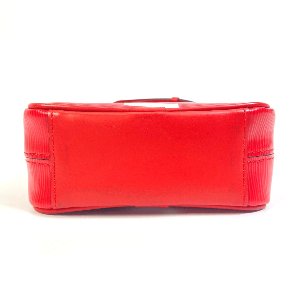 LOUIS VUITTON Shoulder Bag Epi-electric leather Red Epi DanubePM Shoulder Bag