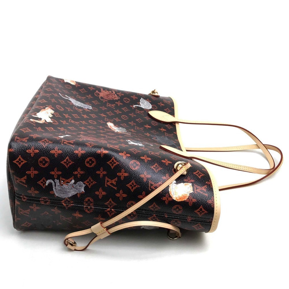 LOUIS VUITTON Tote Bag Monogram canvas Brown Monogram Neverfull MM