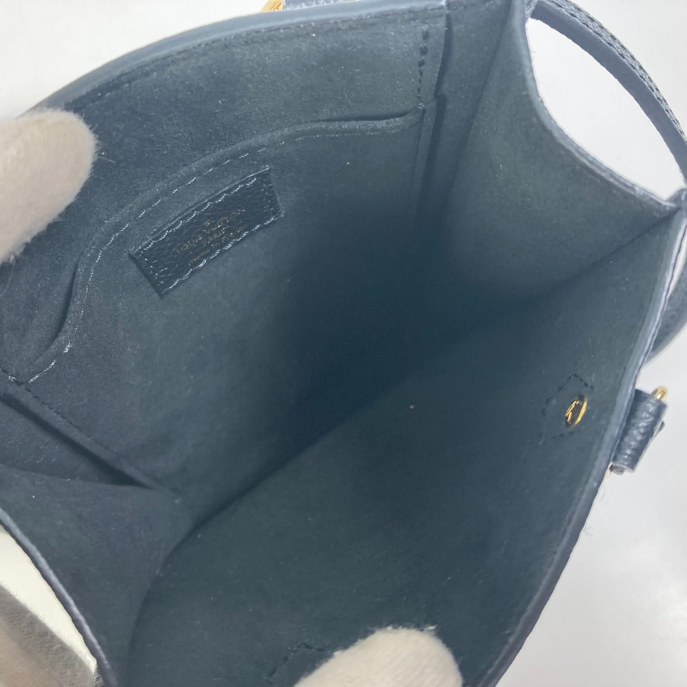 LOUIS VUITTON Shoulder Bag Monogram Ann Platt Leather black Monogram Ann Platt Petit Sac Plat Women